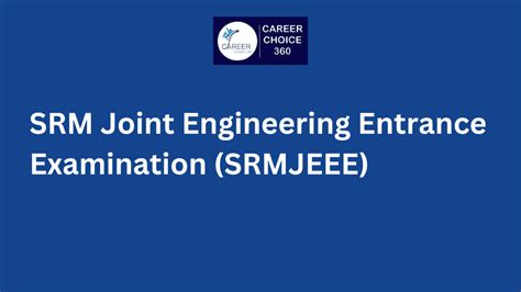 SYLLABUS FOR ENTRANCE EXAMINATION SRMJEEE 2024.